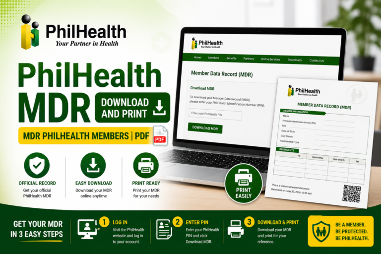 PhilHealth MDR Download and Print MDR PhilHealth Members | PDF
