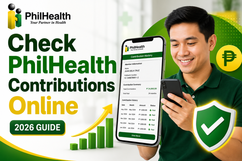 How to Check PhilHealth Contributions Online 2026