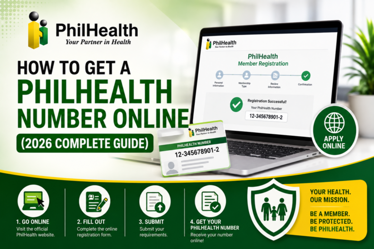 How to Get a PhilHealth Number Online (2026 Complete Guide)