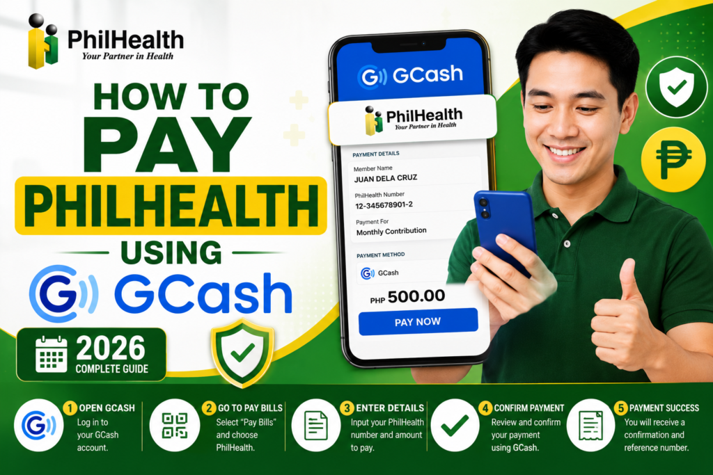 How to Pay PhilHealth Using GCash (2026 Complete Guide)