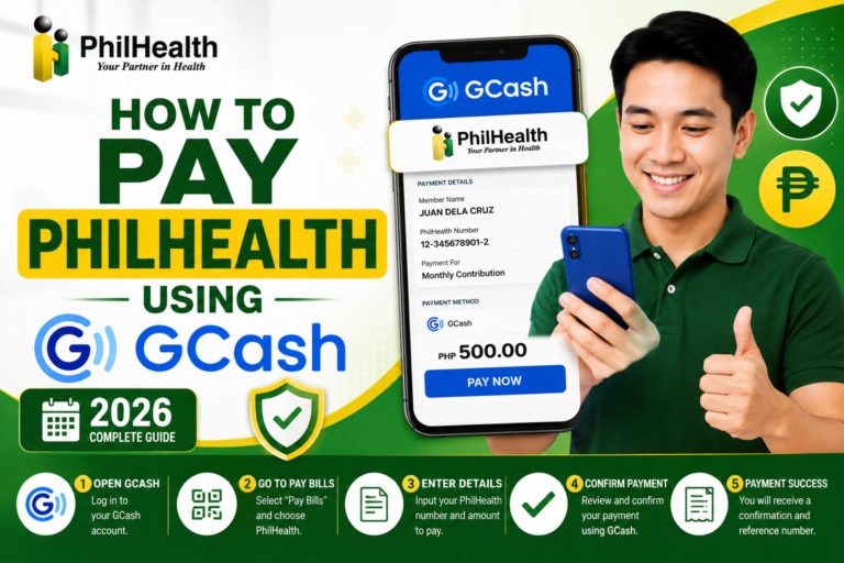 How to Pay PhilHealth Using GCash (2026 Complete Guide)