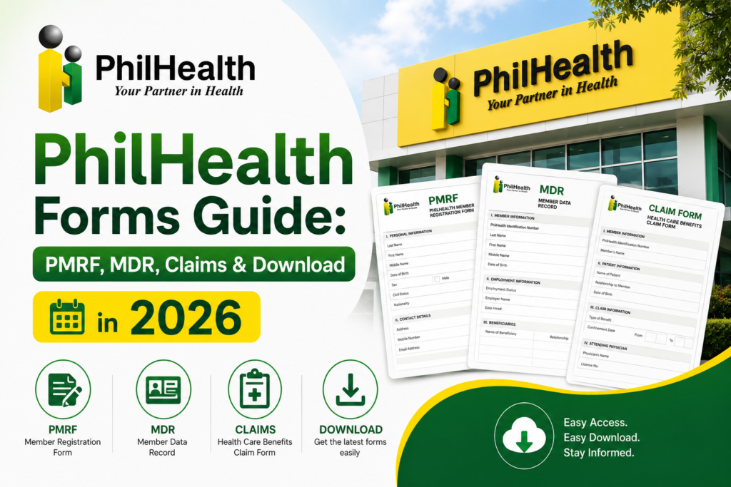 PhilHealth Forms Guide: PMRF, MDR, Claims & Download in 2026