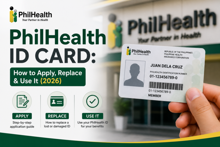 PhilHealth ID Card: How to Apply, Replace & Use It (2026)