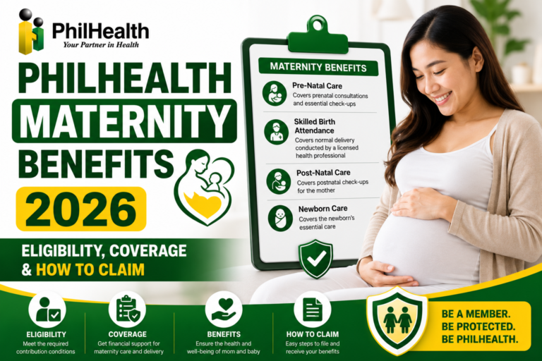 PhilHealth Maternity Benefits 2026: Eligibility, Coverage & How to Claim