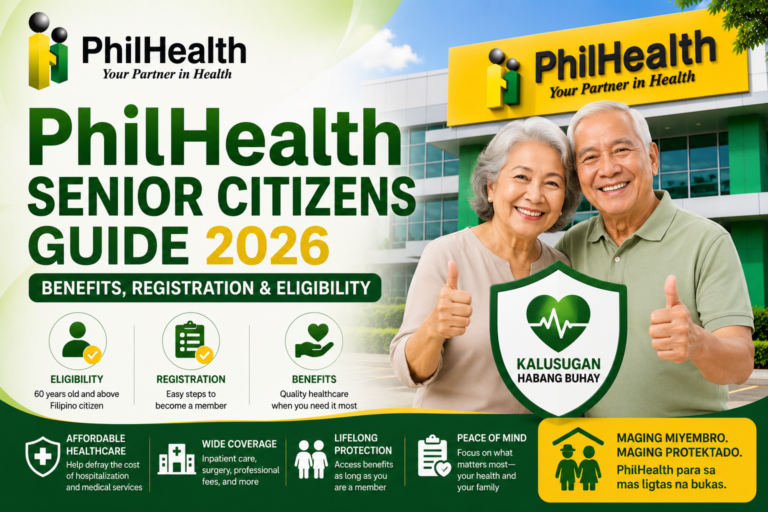 PhilHealth Senior Citizens Guide 2026: Benefits, Registration & Eligibility
