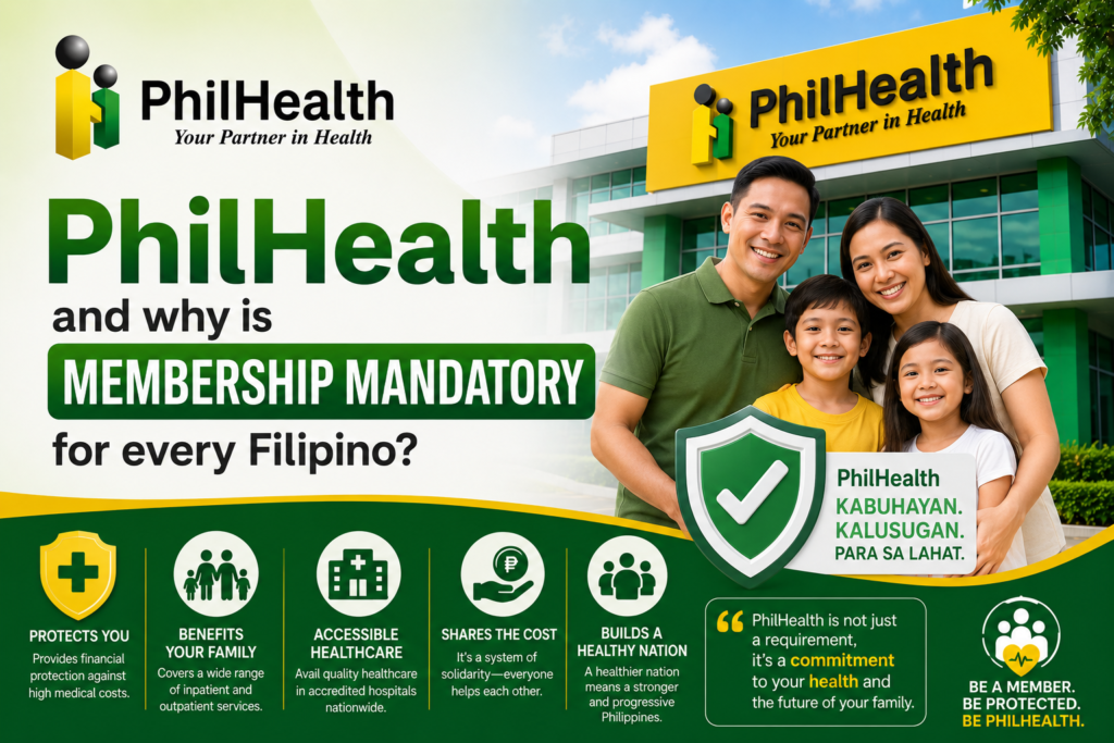 PhilHealth and why is membership mandatory for every Filipino?