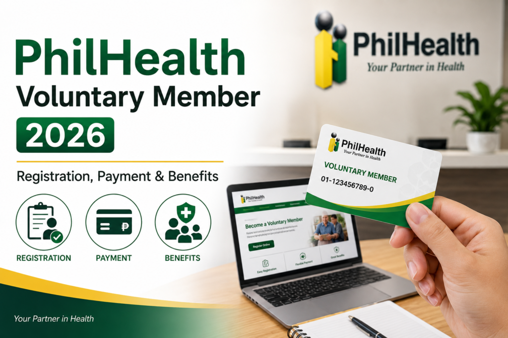 PhilHealth Voluntary Member 2026: Registration, Payment & Benefits